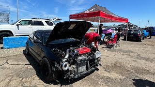 Spring Jam 2023! Tuned B20vtec first time down the track!