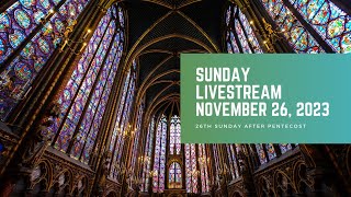 Livestream: November 26, 2023