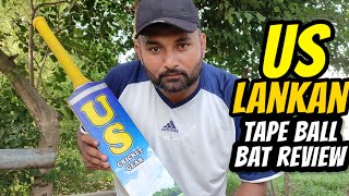 US Sri Lankan Tape ball bat review