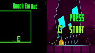 What if knock em and press Start was 1 level? Geometry dash (sub zero)