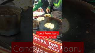 Roti Canai Kari Ayam Telur Paling Laris CFD Pekanbaru 2023 #shorts #roticanai