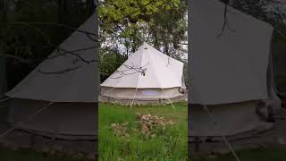 Séjour en pleine campagne, à la ferme et dans une jolie et confortable tente de glamping.