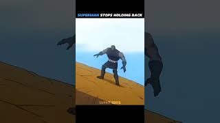 When Superman Stop Holding Back 🥶⚡ #shorts #ytviral #marvel #dc #trendingshorts