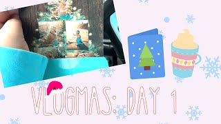 Vlogmas Day 1: Picking up Christmas Cards & Photos!