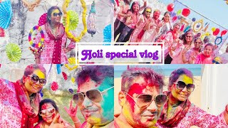 1st Time Spending Holi in Chennai | Enjoying a Beautiful Day With Friends | #bengalivlog #holi2024