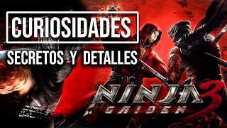 10 Curiosidades, Secretos y Detalles de NINJA GAIDEN 3