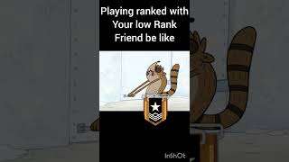 Playing ranked with your low Rank friend be like #r6s #rainbowsixsiege #meme #memes #xbox #funny