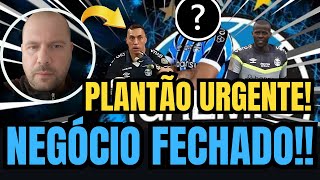 🔵⚫️⚪️ URGENTE ! GRÊMIO FECHA NEGÓCIO COM ZAGUEIRO! CAIQUE NO BANCO? MARCHE DE VOLTA?