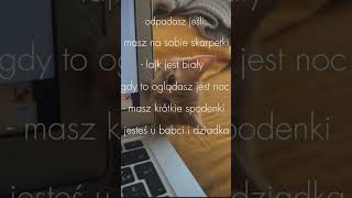 odpadł*ś ? napisz w kom