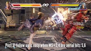 Tekken 7 Lee Juggle/Carry Distance Guide