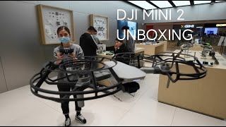 Buying DJI Mini 2 and Unboxing at DJI Store