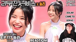 [Leemujin Service] EP.117 MAMAMOO Solar | Reaction ARMYMOO Reacts for the first time!