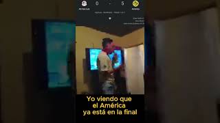 La semifinal estuvo pareja... hasta que empezó  #clubamerica