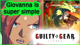 Rushdown at its Finest Giovanna Guilty Gear  -Strive-  character guide trailer