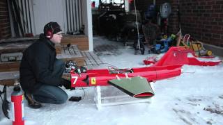 Jetcat  P80 SE in snow