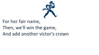 Washburn University's Fight Song, "For Washburn and Her Team"