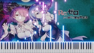 Stay Alive  -『Emilia (Rie Takahashi)』(Re:Zero kara Hajimeru Isekai Seikatsu ED2) piano