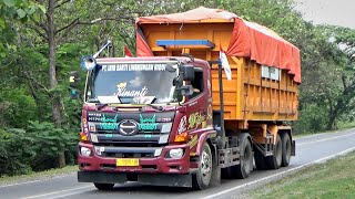 Busy Trucks in North Java | Panceng Forest Road