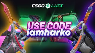 CSGOLUCK PROMO CODE - FREE 100$ ON CSGO LUCK