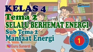 Kelas 4 Tema 2 Sub Tema 2 Pembelajaran 1 tentang Perubahan Bentuk Energi