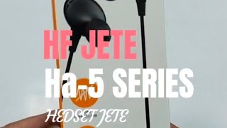 🛒👈 BELI DISINI | Hedset Jete HA5 Series Noise Canceling