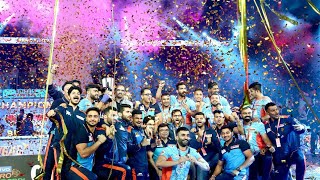 Bengal Warriors Celebration Moment of ProKabbadi League 2019