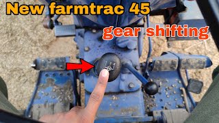 New farmtrac 45 gear shifting ll फार्मट्रेक 45 के गैर कैसे लगाएं करें