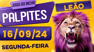 PALPITE DO DIA 16/09/2024 - JOGO DO BICHO 🍀 TODAS AS LOTERIAS 🍀