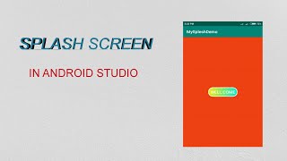 Create Splash Screen in Android Studio in full Hindi