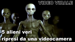 ALIENI VERI RIPRESI DA UNA VIDEOCAMERA - VIDEO VIRALE