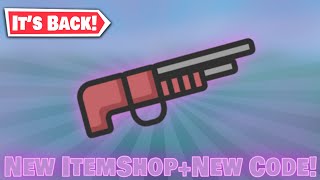 The Tactical Shotgun is back, New Code & New Itemshop Island Royale (Roblox Fortnite)