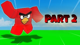 If angry birds played Roblox bedwars.. (Part 2)