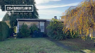 FOR SALE |  2354 BURQUITLAM DRIVE