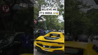 Supercars Spotted in India #trending #shorts #viral #ferrari #lamborghini #mustang #automobile #reel