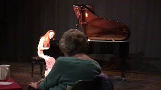 Classical music young pianist Dinara Klinton at Cranleigh Arts Centre