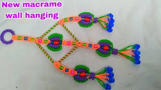 July 7, 2024 #new macrame wall hanging,full tutorial in hindi #simple #unique