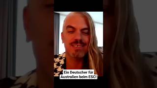 Danny Estrin - mit Voyager für Australien beim ESC. #shorts #eurovision #esc2023