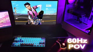 Calm Clove Gameplay On 60Hz 260FPS | Valorant Lofi With Keyboard ASMR