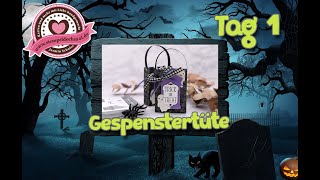 8 Tage Halloween - Tag1 - Gespenstertüte | Candybag