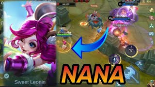 NANA & SUPPORT MAGES!!!ANNOYING MIDLANE HERO.