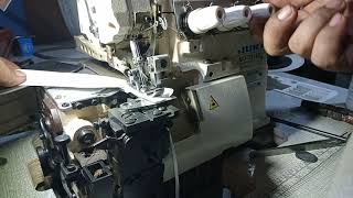 how to adjust, stitches of edging machine juki MO-3314