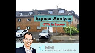 Exposé Analyse Eigentumswohnung in Essen Frillendorf