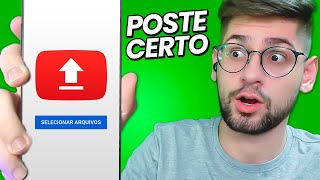 Como publicar vídeo da forma certa no YouTube pelo celular