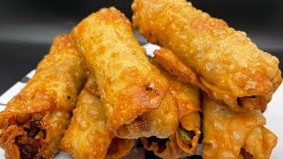 Open Fire Egg Rolls