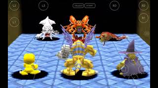 DIGIMON WORLD 2-PS1-USA-AKIRA'S DIGIMONS defeat KUWAGAMON and his DIGIMONS!