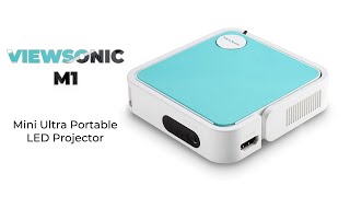 How to Use ViewSonic M1 Mini Ultra-Portable LED Projector | Complete Beginner Guide