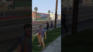 Michael Surrenders to Police AGAIN in GTA 5! #gta5 #gaming #shorts #youtubeshorts #gta