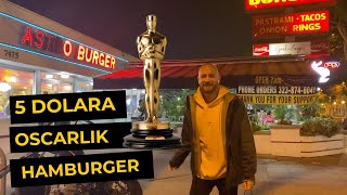 AMERIKA'NIN FAST FOODLARI -  V1 ASTRO BURGER | Oscarlık Oyuncularda Buradan Yiyor