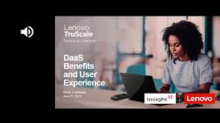 Webinar | Lenovo TruScale DaaS + Premier Support and Sustainability Services Webinar