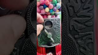 GUMBALL MACHINE INSERT COIN  AND TWIST #gumballmachine #asmrsounds #viralshort